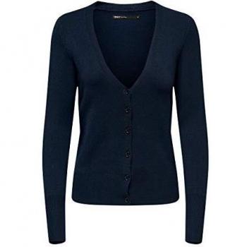 Only Onlvenice L/s V-Neck Cardigan Knt Chaqueta Punto, Azul Night Sky, Medium para Mujer
