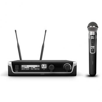 Sistema inalámbrico de micrófono dinámico de mano LD Systems U508 HHD - Casi nuevo