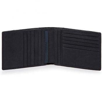 Piquadro Twelve card slots men wallet Brief TESTA MORO
