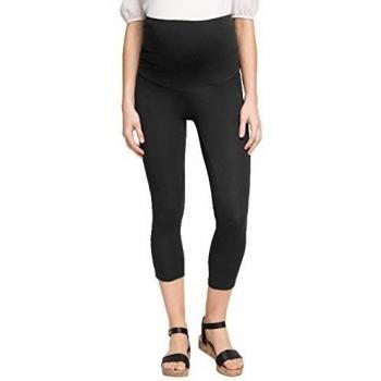 ESPRIT Maternidad Leggings Algodón/Mix Mujeres Moda premamá Medias/Pantis M84101 - Negro