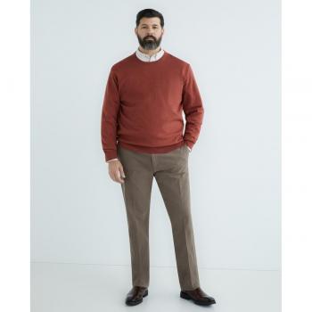Emidio Tucci Pantalón Sport Canvas Fit Recto de Hombre - Pantalón de corte recto, tejido canvas, estilo sport, diseño moderno y versátil, ideal para ocasiones informales