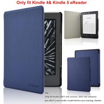 Kindle Case - ACdream Amazon Kindle 5 & Kindle 4 Protective Case - Ultra Slim PU Leather Cover Case for Amazon Kindle 4 / Kindle 5 With Magnet Closure