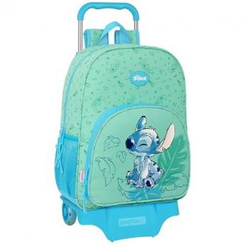 Mochila Escolar Lilo & Stitch Aloha Turquesa 33 x 42 x 14 cm