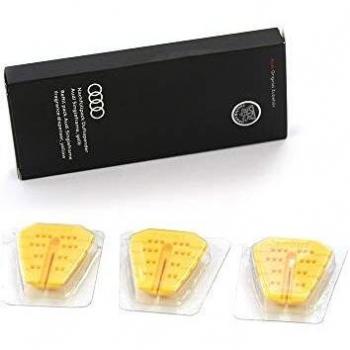 Audi Recambio de ambientador 81A087009B, Aroma a monstruo, Color Amarillo