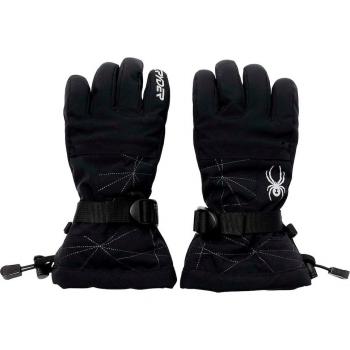 Guantes de esquí para niños Spyder Overweb Negro