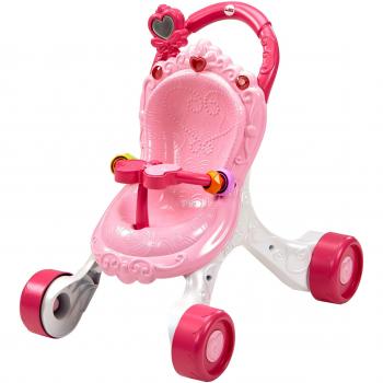 Fisher-Price CGN65 - Caminante musical de paseo para muñecas