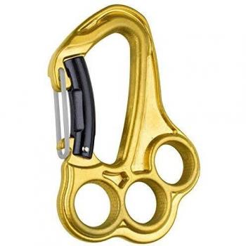 Grivel Vlad Twin Gate Rigging Plate with Carabiner - Green