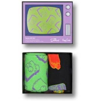 The Simpsons Crew Gift Set - 2-Pack Socks for Adults, Size 41-46, Multicolor