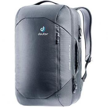 Mochila Deuter Aviant Carry On 28L negra y gris
