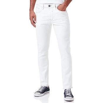 Blend Men's Jet Fit Denim Jeans, White, 27W/30L