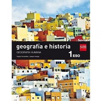 Geografía e historia. 1 ESO. Savia: Canarias - 9788467586664