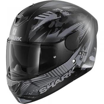 Casco integral Shark D-SKWAL 2 PENXA Negro Rojo Antracita XS - Mejoras Aerodinámicas