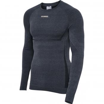 Hummel TE Mike Seamless Long Sleeve T-Shirt for Men - Breathable, Multi-Sport