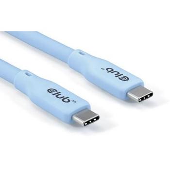 Cable USB-C Club 3D Lifestyle 240W PD, 20Gbps, 2m Azul