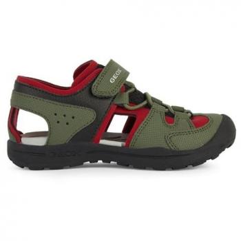 Sandalias Geox para Niño Modelo J Vaniett B Color Caqui Talla 38