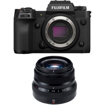 Cámara Fujifilm X-H2 con Objetivo Fujinon 35mm f/2 WR - Garantía de 3 años