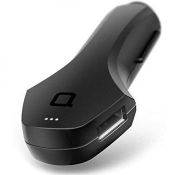 Nonda NDZU22BKRN Zus Smart Cargador y Localizador de Coche, Color Negro