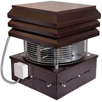 Extractor de Humos para Chimeneas Gemi Elettronica - Extractor Humo Chimenea Eléctrico, ideal para chimenea de leña, incluye sombrero extractor de humos