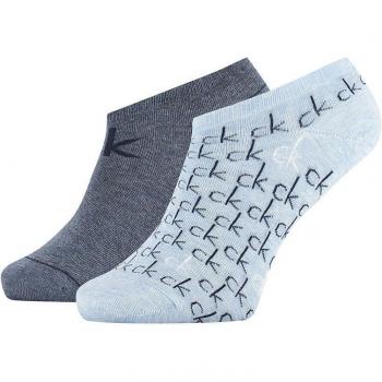 Calvin Klein Calcetines Sneaker All Over Logo 2 Pares