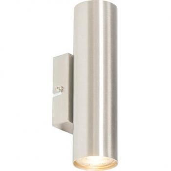 Aplique moderno de acero cilíndrico 2 luces LED - Jeana