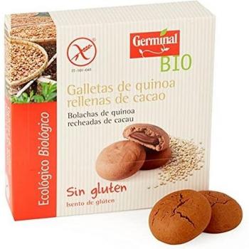 GERMINAL Galletas Quinoa Rellenas De Cacao Bio Sin Gluten - - 200G