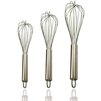 Philonext Varilla Para Batir, Batidor Inoxidable, Batidor De Cocina, Varilla Para Batir De Acero Inoxidable, Varilla Para Batir