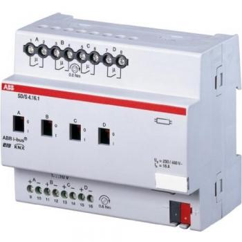 ABB SD/S4.16.1 EIB/KNX Switch/Dimmer Actuator, 16A, REG, 4-Way