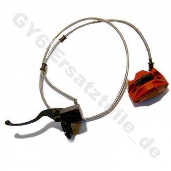 Freno Sistema de freno trasero completo/freno Sillín –  – Cable – Freno Frenos Cilindro para Baotian BT49QT de 20 modelos z.t. también Saro Sport AGM benzhou yiying Yy50Qt Flex Tech huatian Hyosung Buffalo Wind 50 motino benero eppella GMX