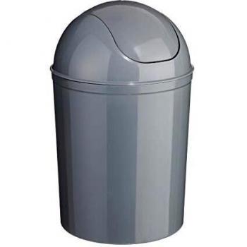 Cubo de Basura Capacidad 7 Litros en Color Gris