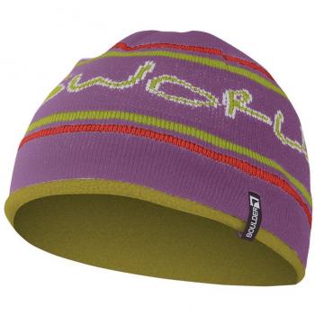 TRANGO Eagle Gorro, Hombre, Violeta/Mostaza, Talla Única