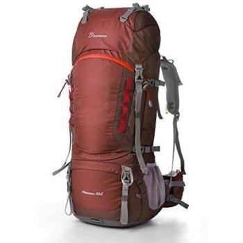 Cima de la montaña grande 80L Mochila impermeable al aire libre que acampa yendo de viaje Trekking Mochila Unisex Aventura Bolsa, M5820