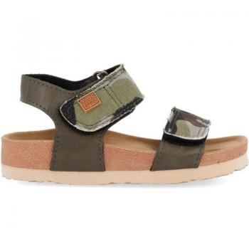 Sandalias bio velcro Gioseppo Gedinne verde camuflaje talla 26