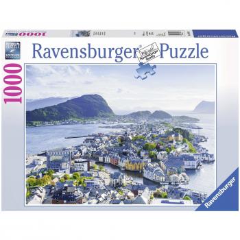 Puzzle Ravensburger Vista sobre Ålesund de 1000 Piezas para Adultos