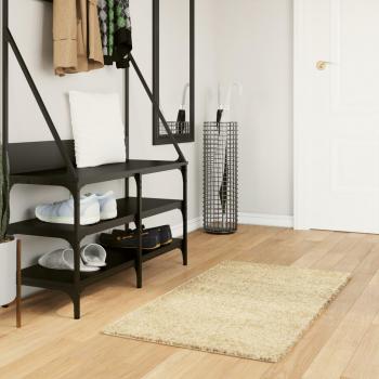 Alfombra Shaggy Modern Gold PAMPLONA 60x110 cm