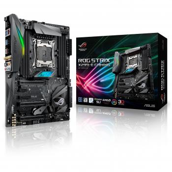 Asus ROG Strix X299-E Gaming - Placa Base ATX con Socket R4 LGA-2066, Intel X299, 8xDDR4 128GB, 8xSATA3, 2xM.2 - Modelo: 90MB0U50-M0EAY0