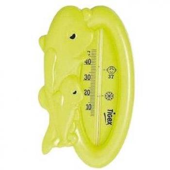 Tigex 002045 - Termómetro para el baño, diseño de delfines