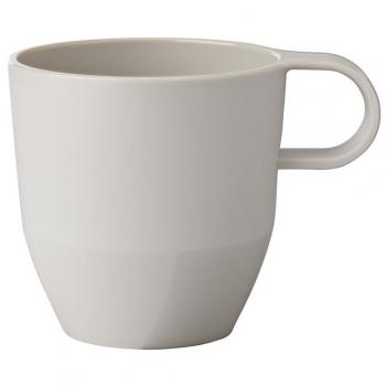 Taza Mepal Silueta 300 ml - Blanco Nórdico, apta para lavavajillas y microondas