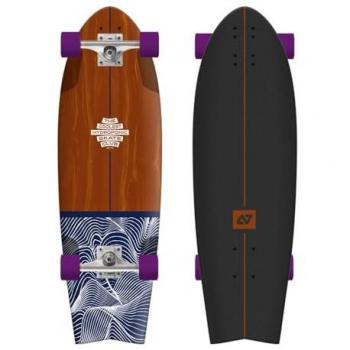Skate Cruiser Hydroponic Fish 31,5'' L0136-07 Coolest, Hydroponic Surfskate Fish C 31.5´´, Hydroponic Fish C, Adultos Unisex, 07-Cool