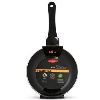 Oroley - Sartén Antiadherente Praktika | Ecológica | para Inducción, Vitrocerámica, Gas | Hecha de Aluminio Prensado | Medida Pequeña | 24 cm