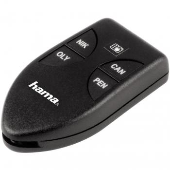 Hama -Mini 2 Universal IR control remoto Release para DSLR cameras, Litio-Ion, 70 x 36 x 15 mm