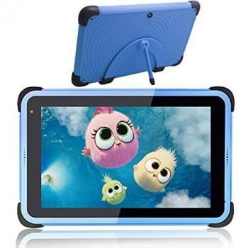 Tableta para niños,Android 11.0,5MP+8MP,1280 * 800 IPS HD,2GB 32GB,4500mAh,Tableta WiFi para niños,Google Play Preinstalado y Control Parental,Estuche a Prueba de niños con Soporte