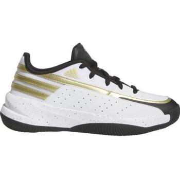 Zapatillas Deportivas de Baloncesto Adidas Front Court para Hombre y Unisex, Color Blanco y Negro, Talla 41 1/3