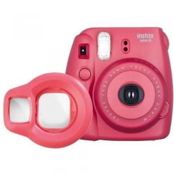 CAMARA FUJIFILM INSTAX 8 FUCSIA KIT SELFIE