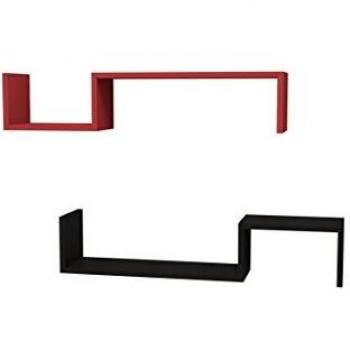 Home Factory Set Estantería De Pared 2 Uds. Liatris
