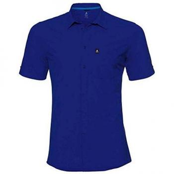Odlo S/S Saikai Cool Camiseta, Hombre, Energy Blue, S