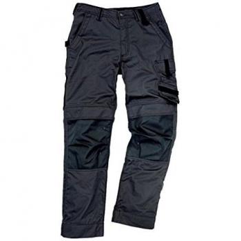 Pantalón de Trabajo Profesional Excess Champ, Talla 52, Negro