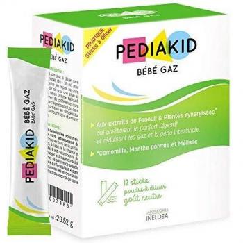 Pediakid Baby Gas Relief Syrup with 12 Sachets