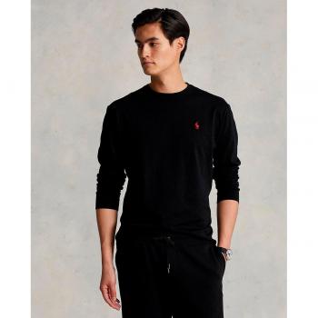 Polo Ralph Lauren Men's Long Sleeve T-Shirt, Polo Black, Size Large