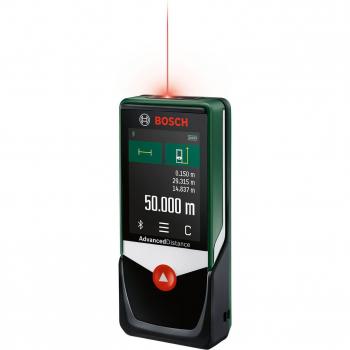 Medidor láser digital AdvancedDistance 50C de Bosch