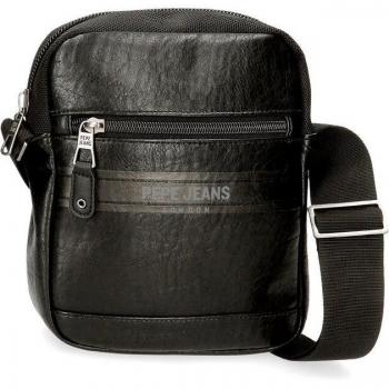 Bandolera de hombre Pepe Jeans Horley en color negro con diseño elegante
